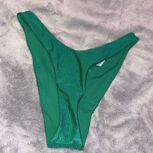 Shiny bikini bottoms